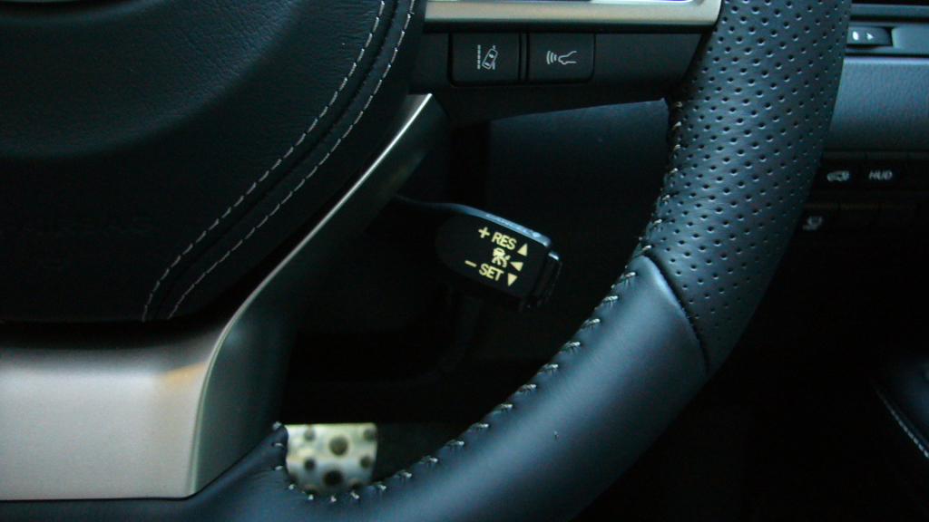 レクサスRXのクルーズコントロールスイッチをイルミネーション化 Lexus RX450h / F SPORT